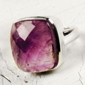 br9SR77 (Sterling Silver & Amethyst Ring)