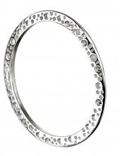 seB3681C (Sterling Silver Ring Bangle with Cubic Zirconia)