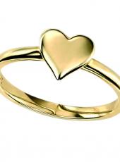 geGR324 (Gold Heart Ring)