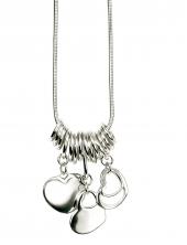 seN2629 (Triple Heart Sterling Silver Necklace)