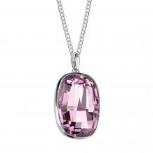 seP3786M (Rose Swarovski Crystal Pendant)