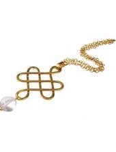 mbN394B (Large Infinity pendant with crystal)
