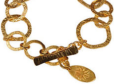 mbB43GP (Gold-Plated Hoops Bracelet)